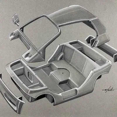 Studio-City Car tre posti / studio -1986